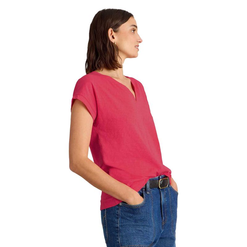 White Stuff Nelly Notch Neck Tee image number 0